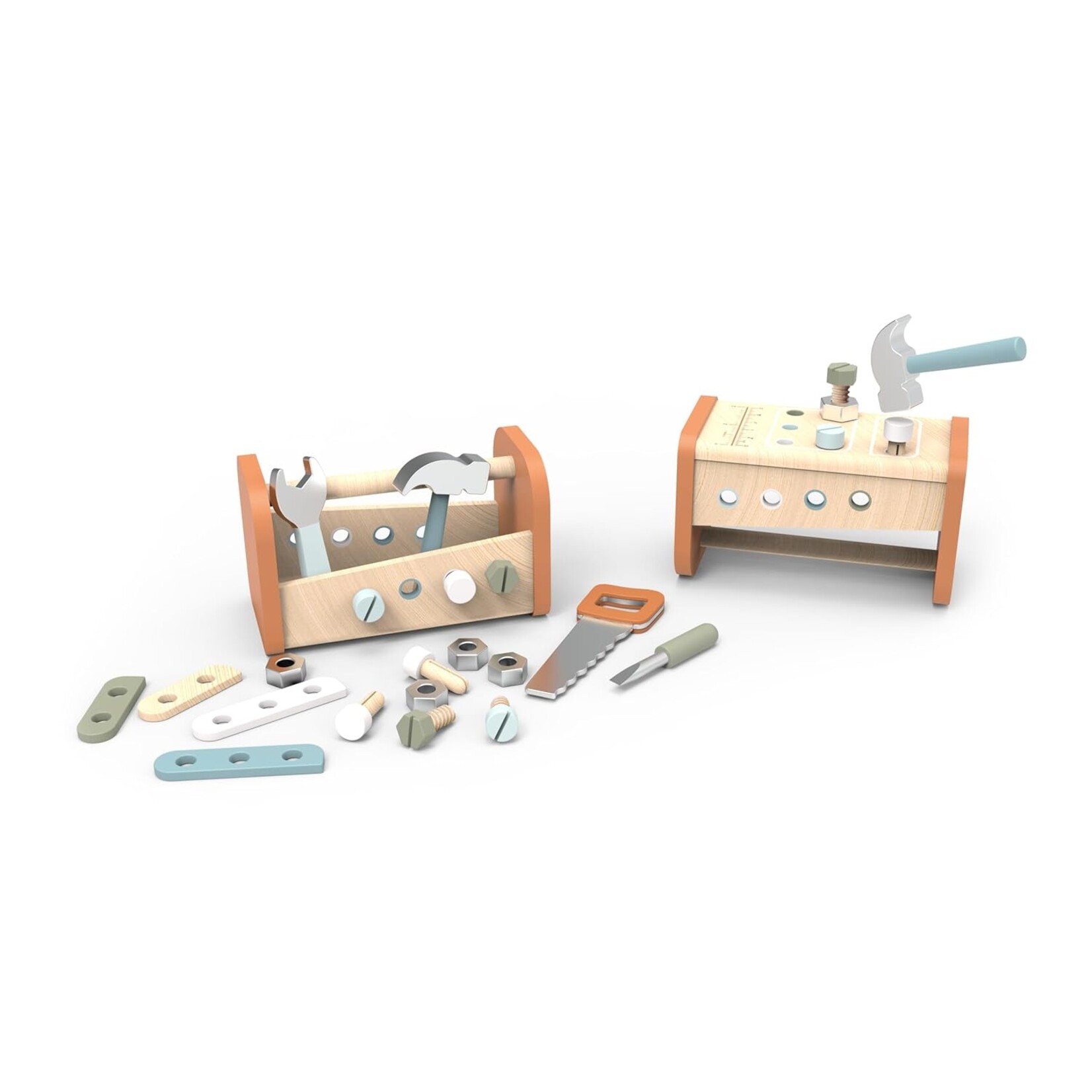Speedy Monkey Wooden Tool Box and Workbench