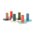 British Colour Standard Small Two-Tone Taper Holder
