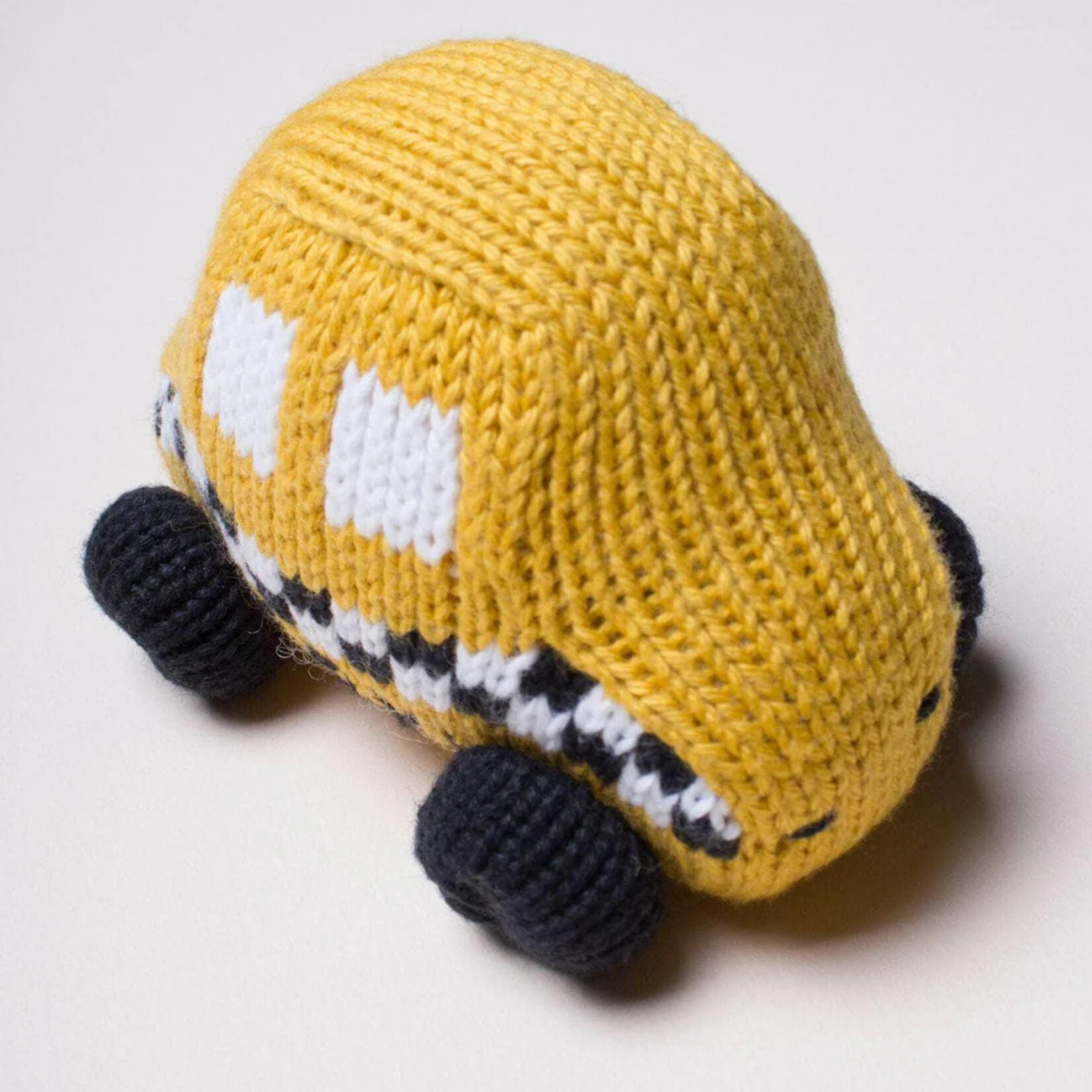 Estella Organic Taxi Baby Rattle