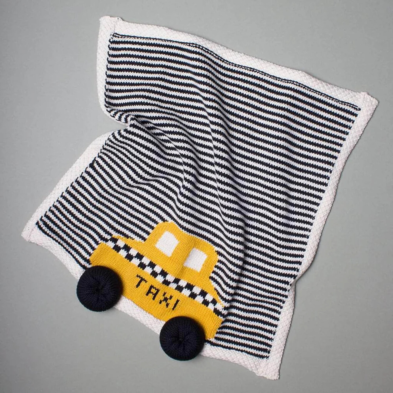 Estella Organic Taxi Baby Safety Blanket (14 X 14)