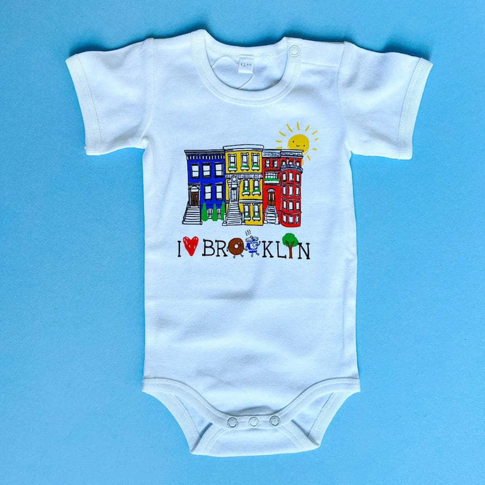 Estella Brooklyn Brownstone Onesie