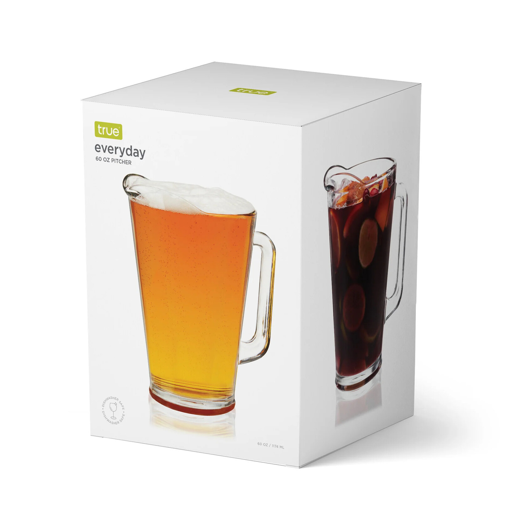 TRUE Brands Everyday 60 oz Pitcher