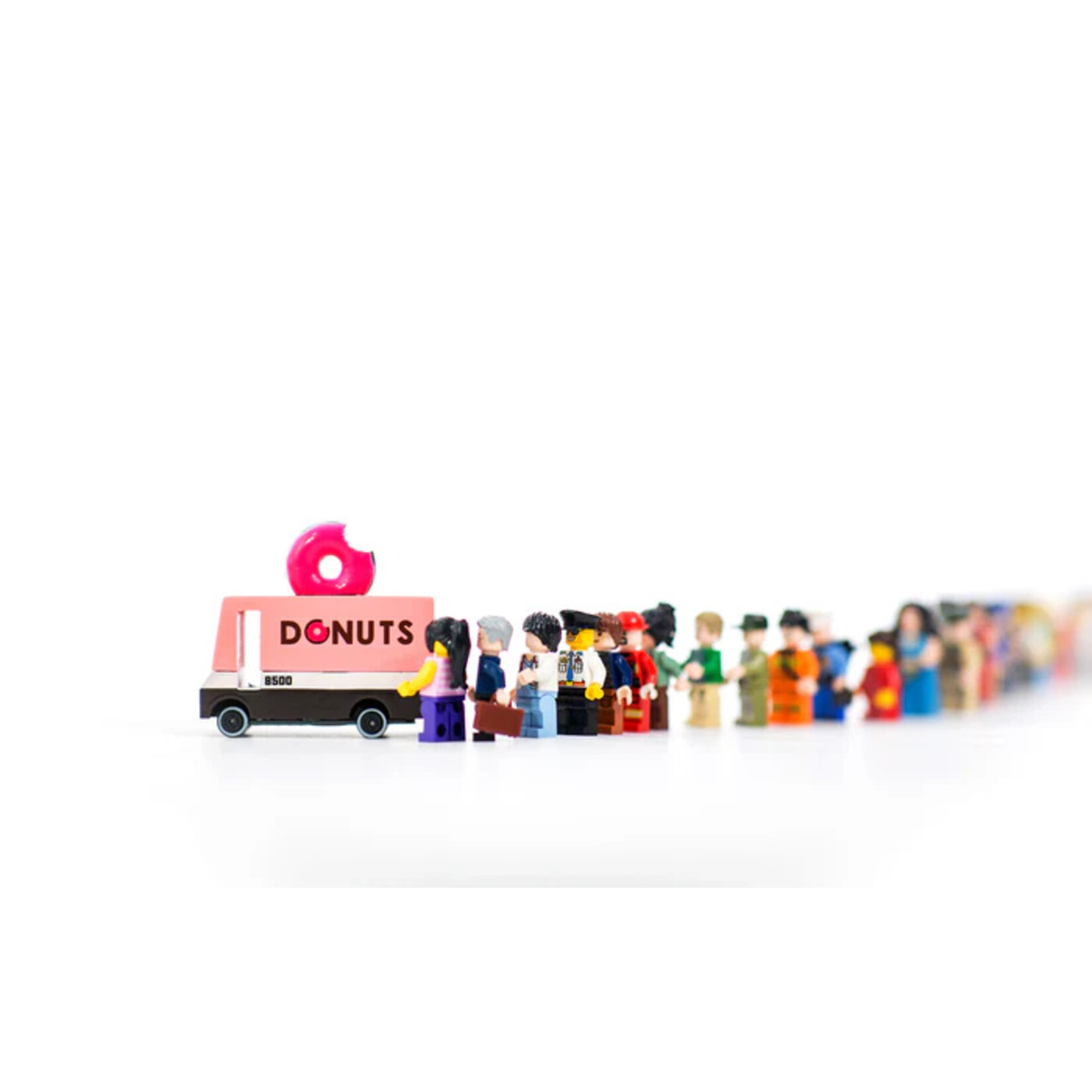 Candylab Toys Wooden Donut Van