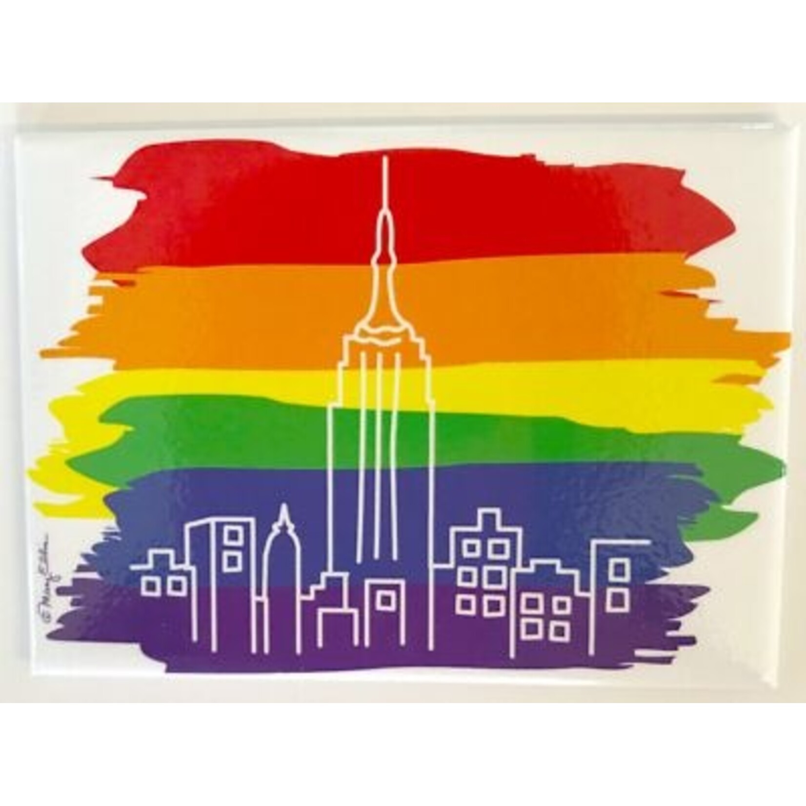 Mary Ellis New York Pride Magnet