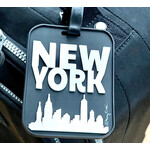 Mary Ellis New York Skyline Luggage Tag