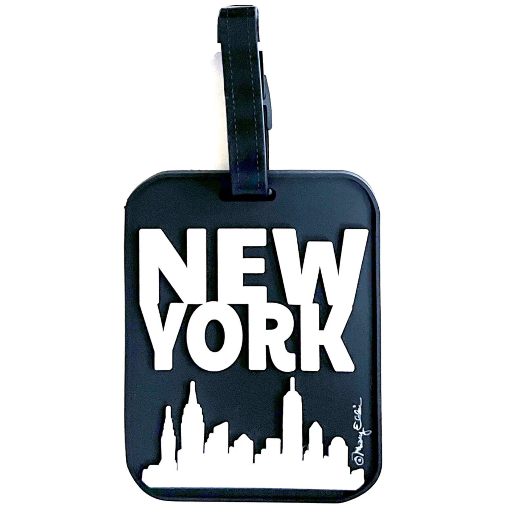 Mary Ellis New York Skyline Luggage Tag