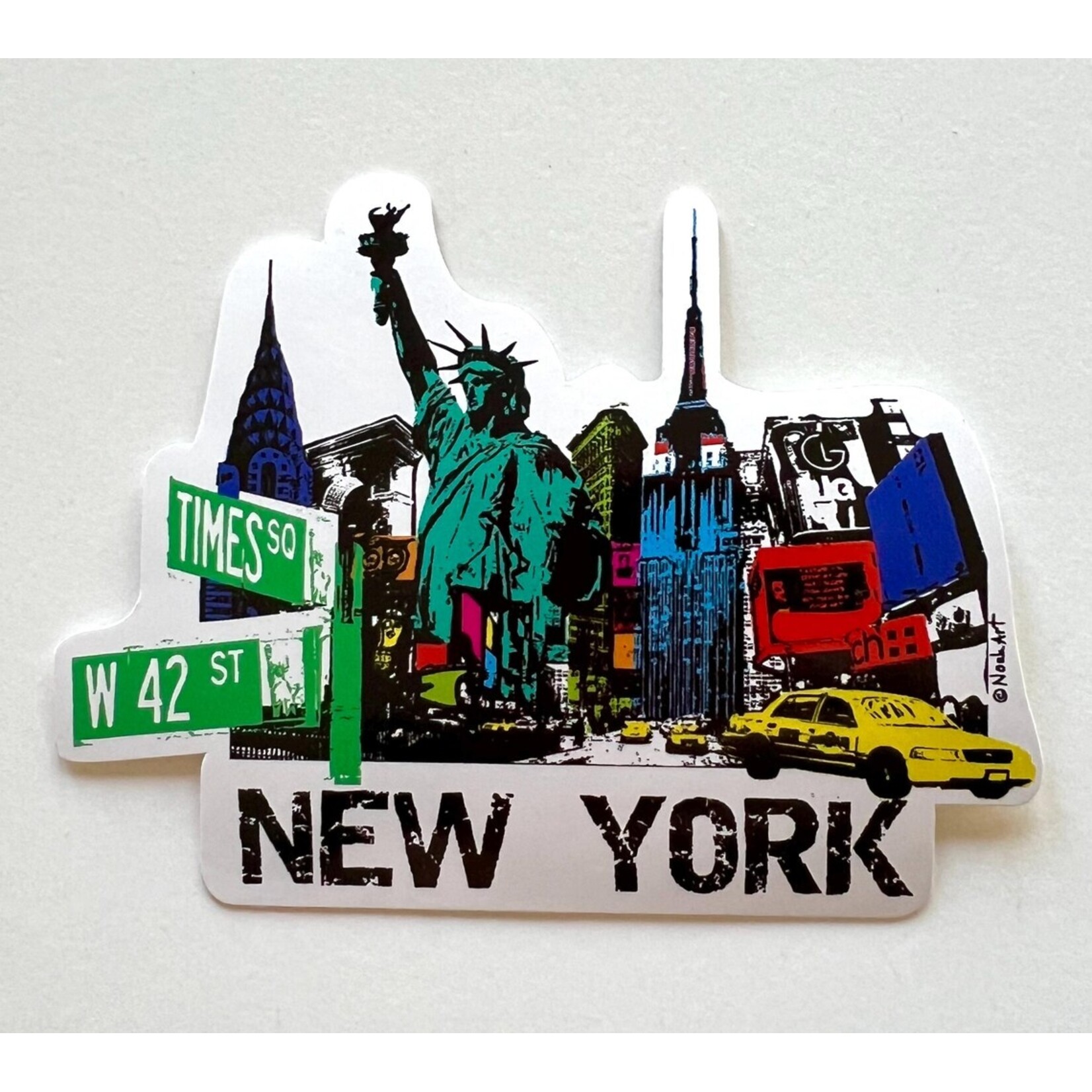 Mary Ellis New York Icons Sticker