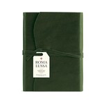 Cavallini Papers Journal Roma Lussa Green Leather