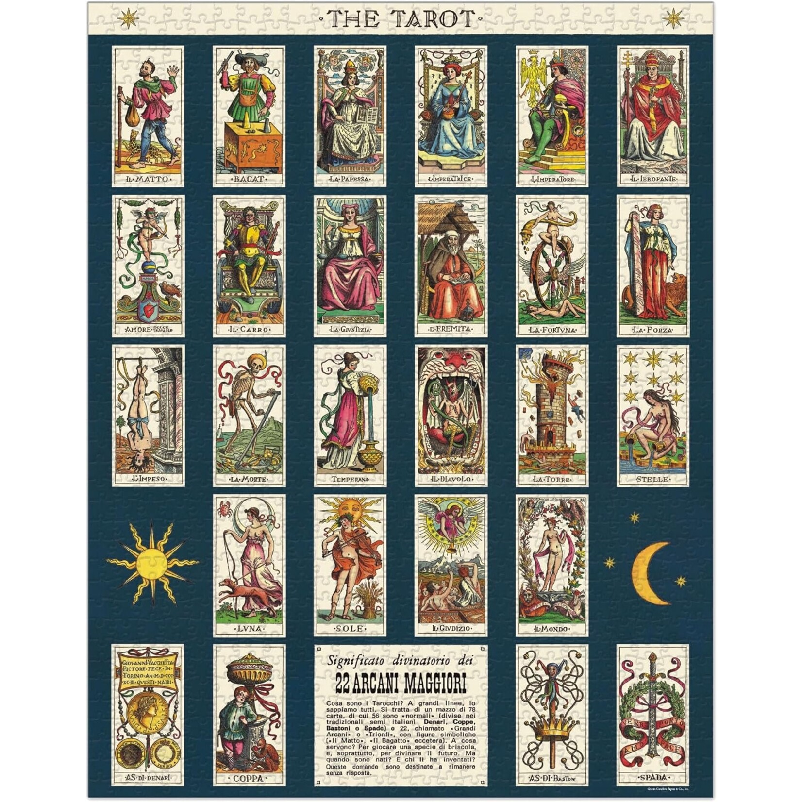 Cavallini Papers Tarot 1000pc Puzzle