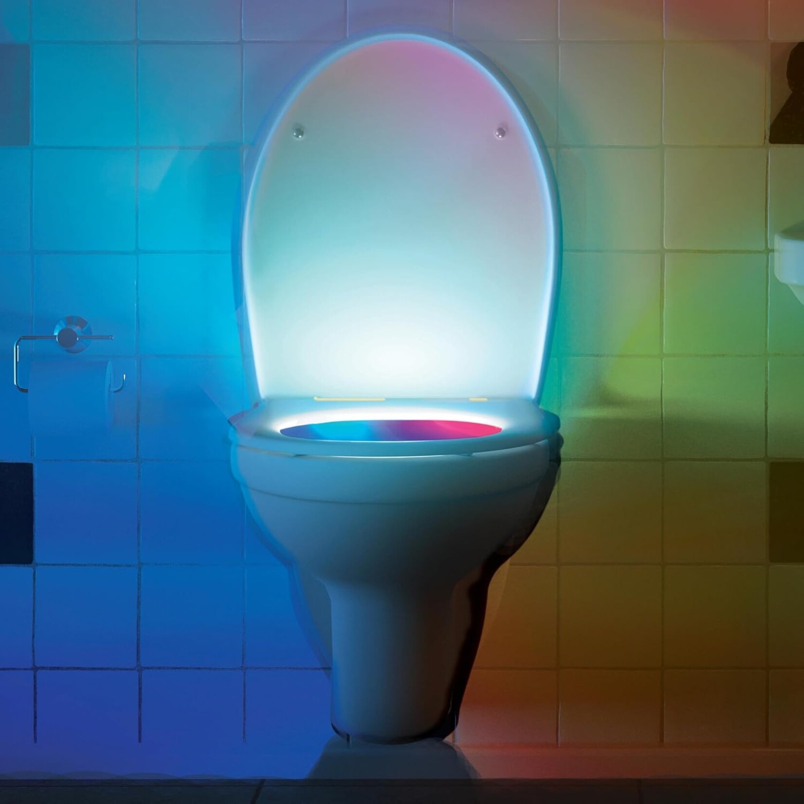 Gift Republic Techno Toilet Toilet Light