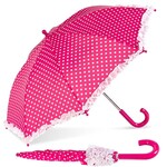 Shedrain Kids Stick Umbrella - Pink Polka Dot