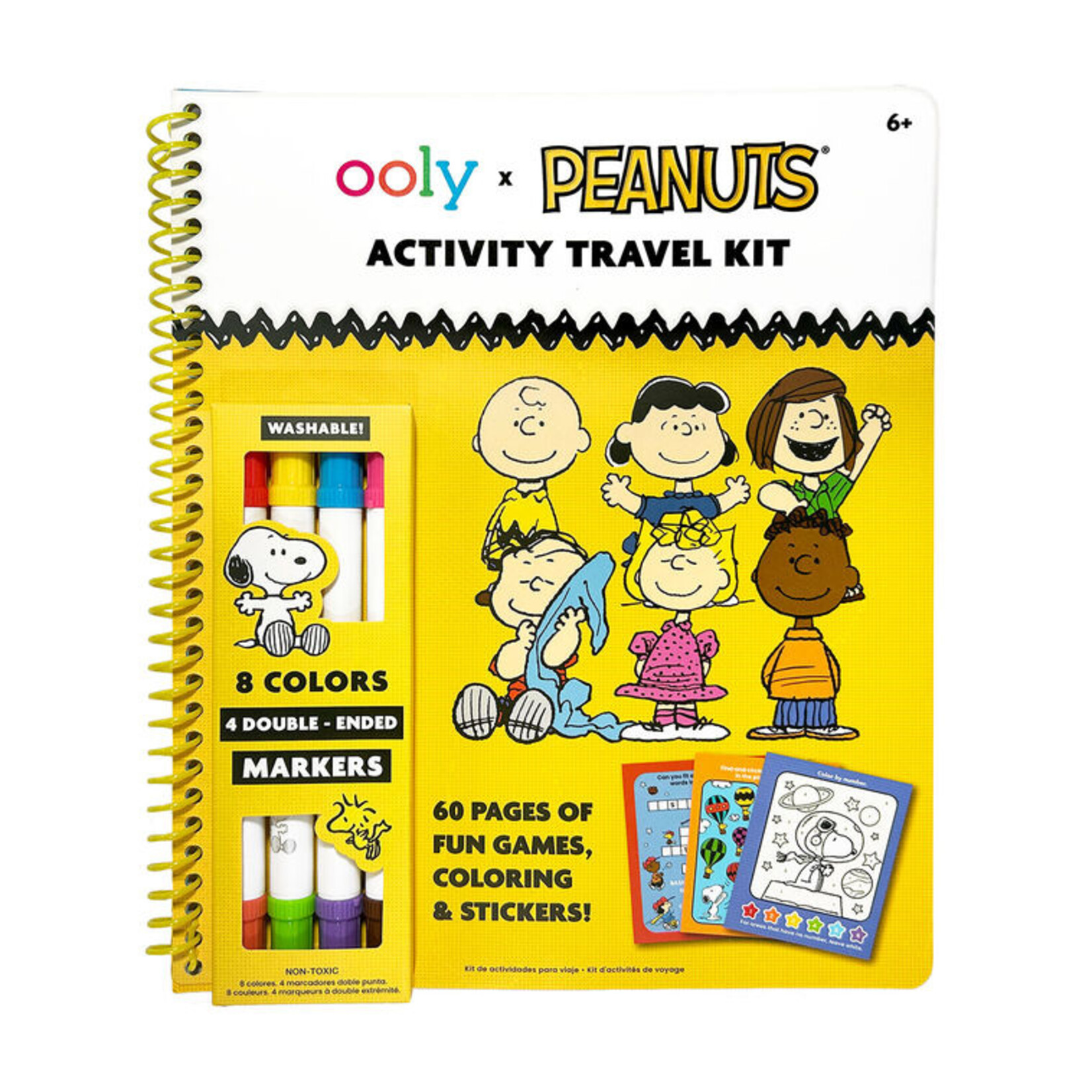 OOLY OOLY X Peanuts Activity Travel Kit