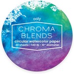OOLY Chroma Blends Circular Watercolor Paper Pad