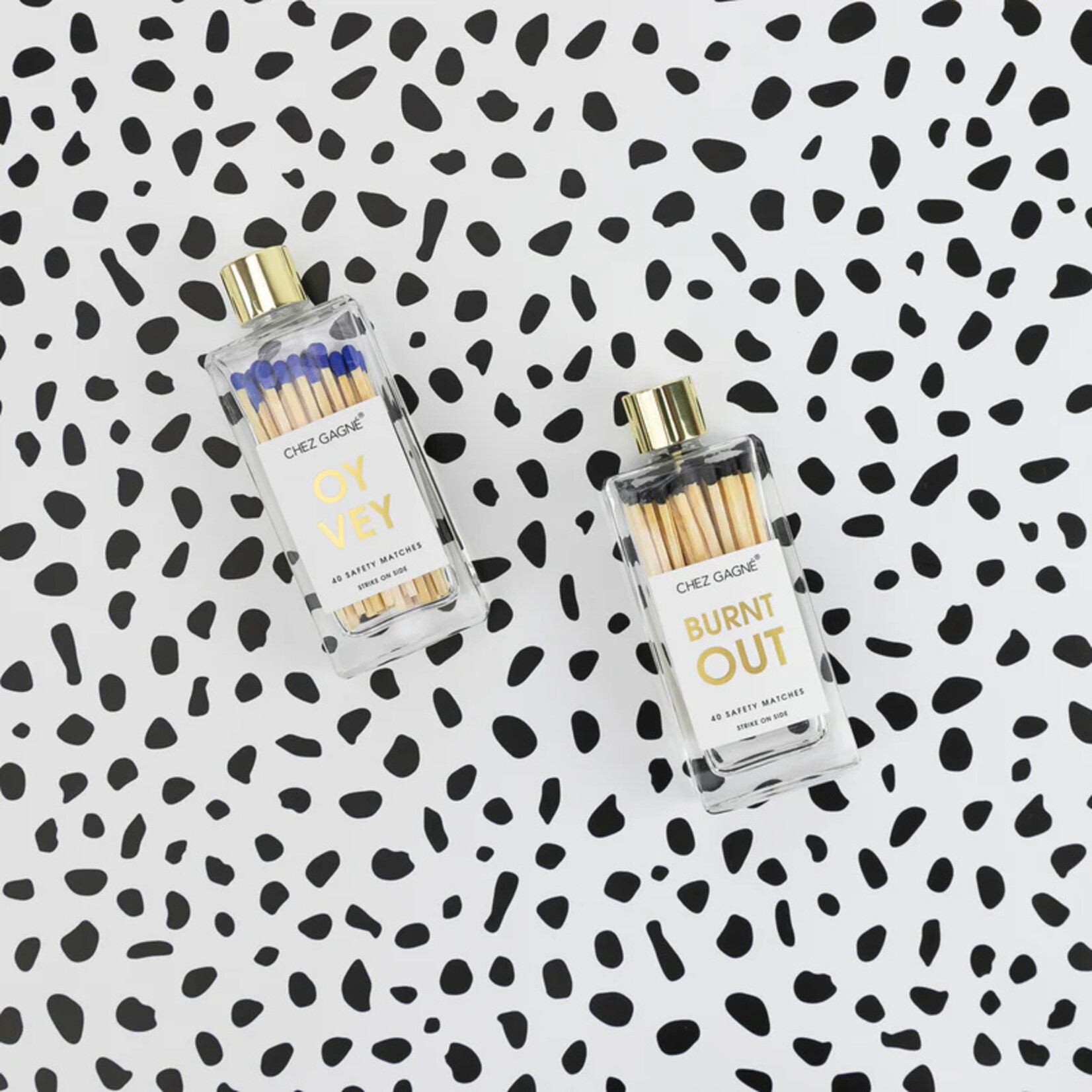 Chez Gagne Burnt Out- Black Matches