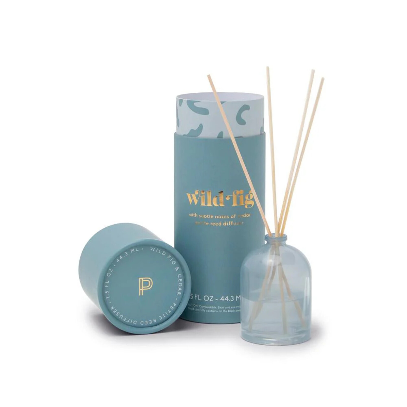 Paddywax Petite Diffuser Sky Blue- Wild Fig