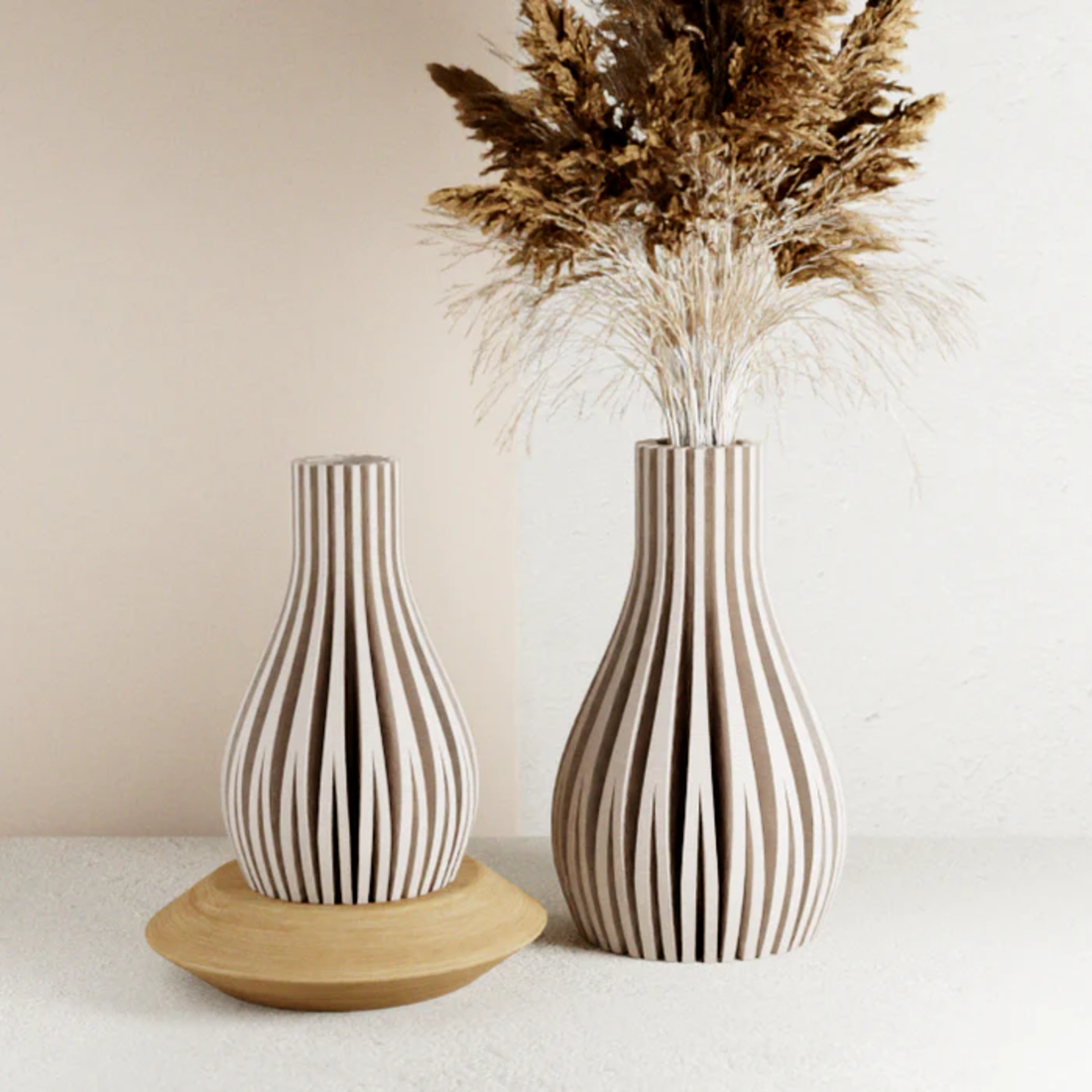 Modernized Pottery Modernized Pottery Willow Vase Muted White
