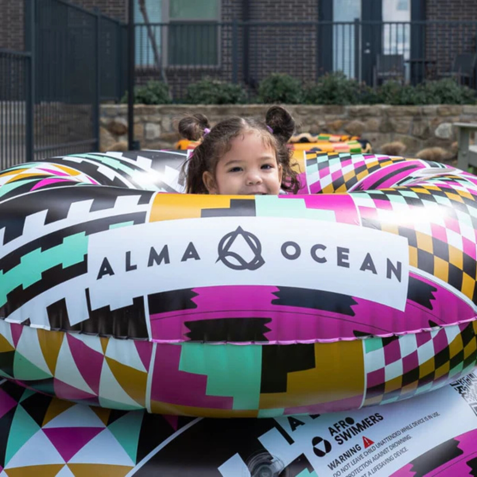Alma Ocean Kente's Cousin Tube Float