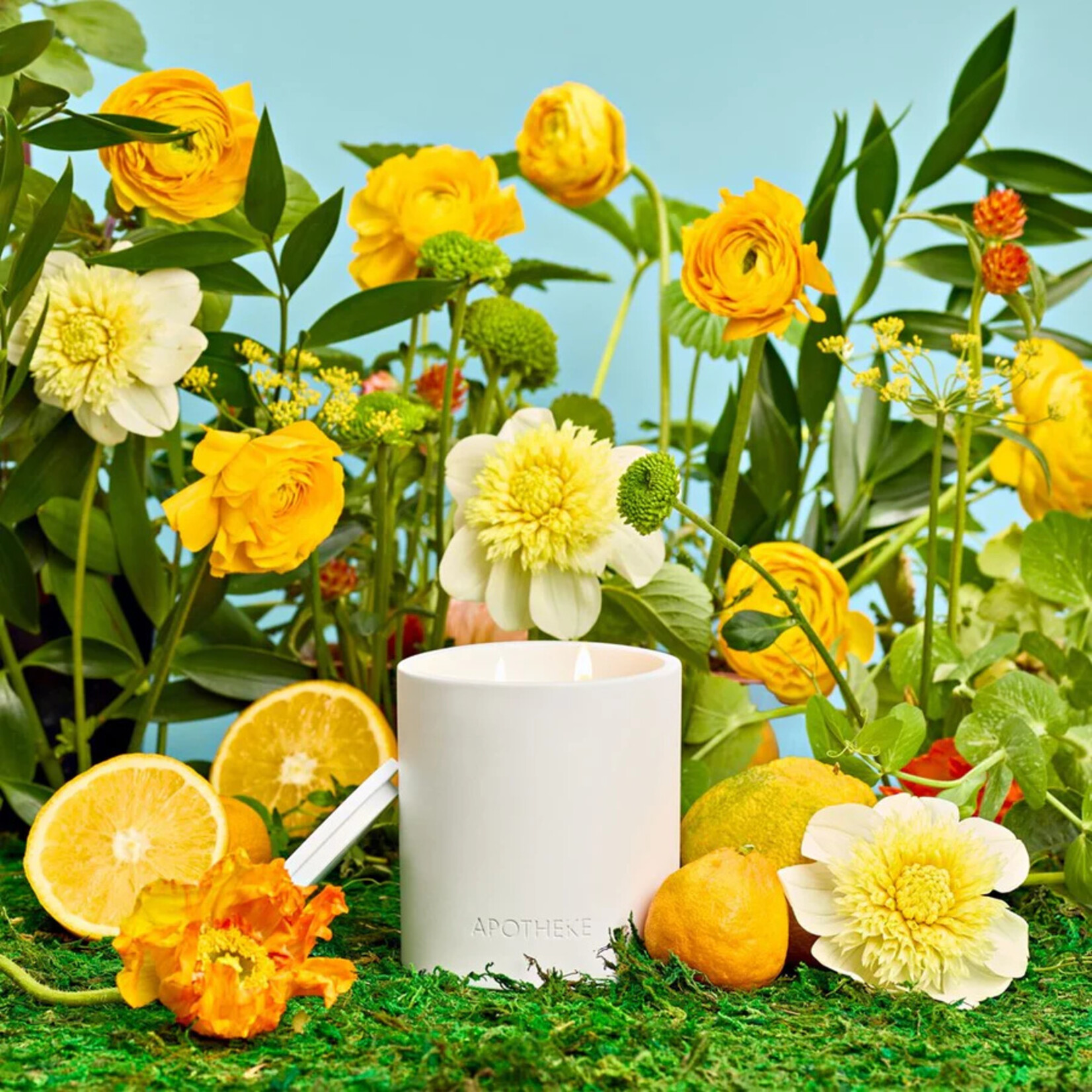 Apotheke Neroli Citronella 2-Wick Concrete Candle