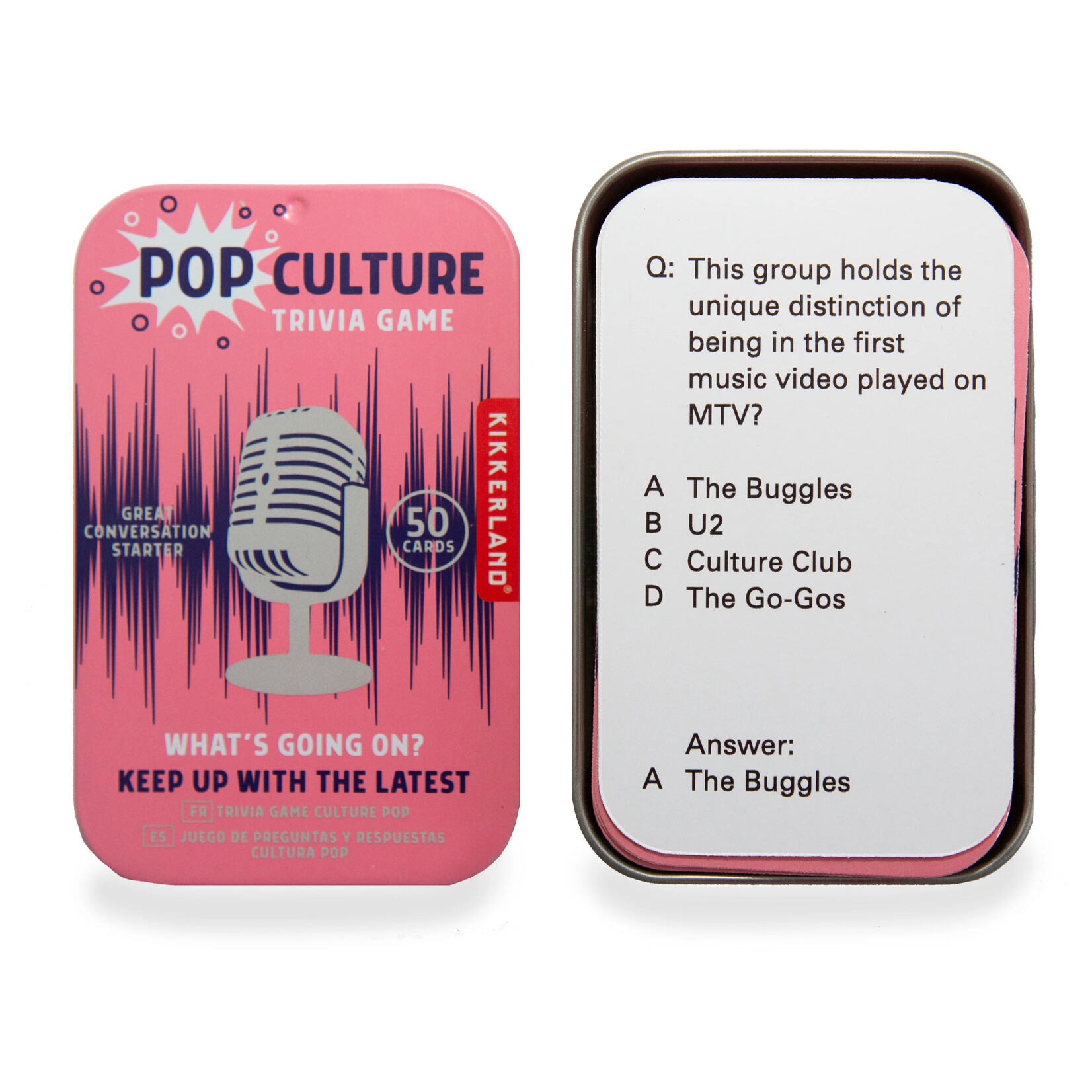 Pop Culture Trivia Tin