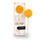 Black Dahlia CBD Lollipop- Fuzzy Peach