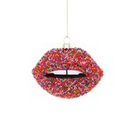 Cody Foster Candy Lips with Sprinkles Ornament