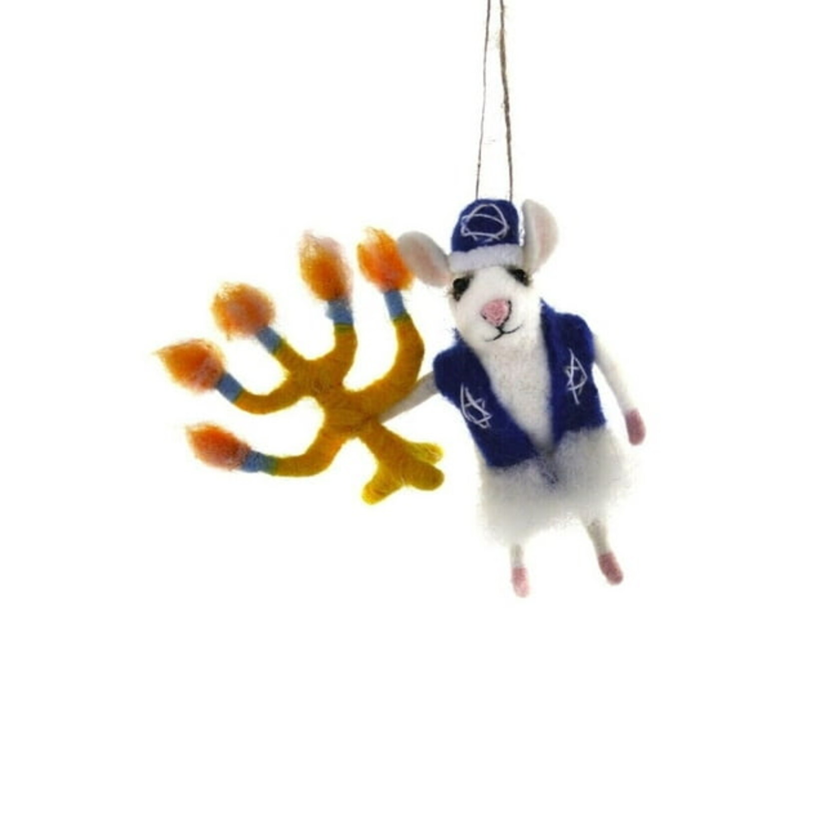 Cody Foster Happy Hanukka Mouse Ornament