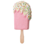7" Velvet Sprinkles Dreamsicle Ornament