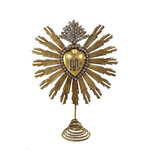 Cody Foster Sacred Hearts with Rays Tree Topper