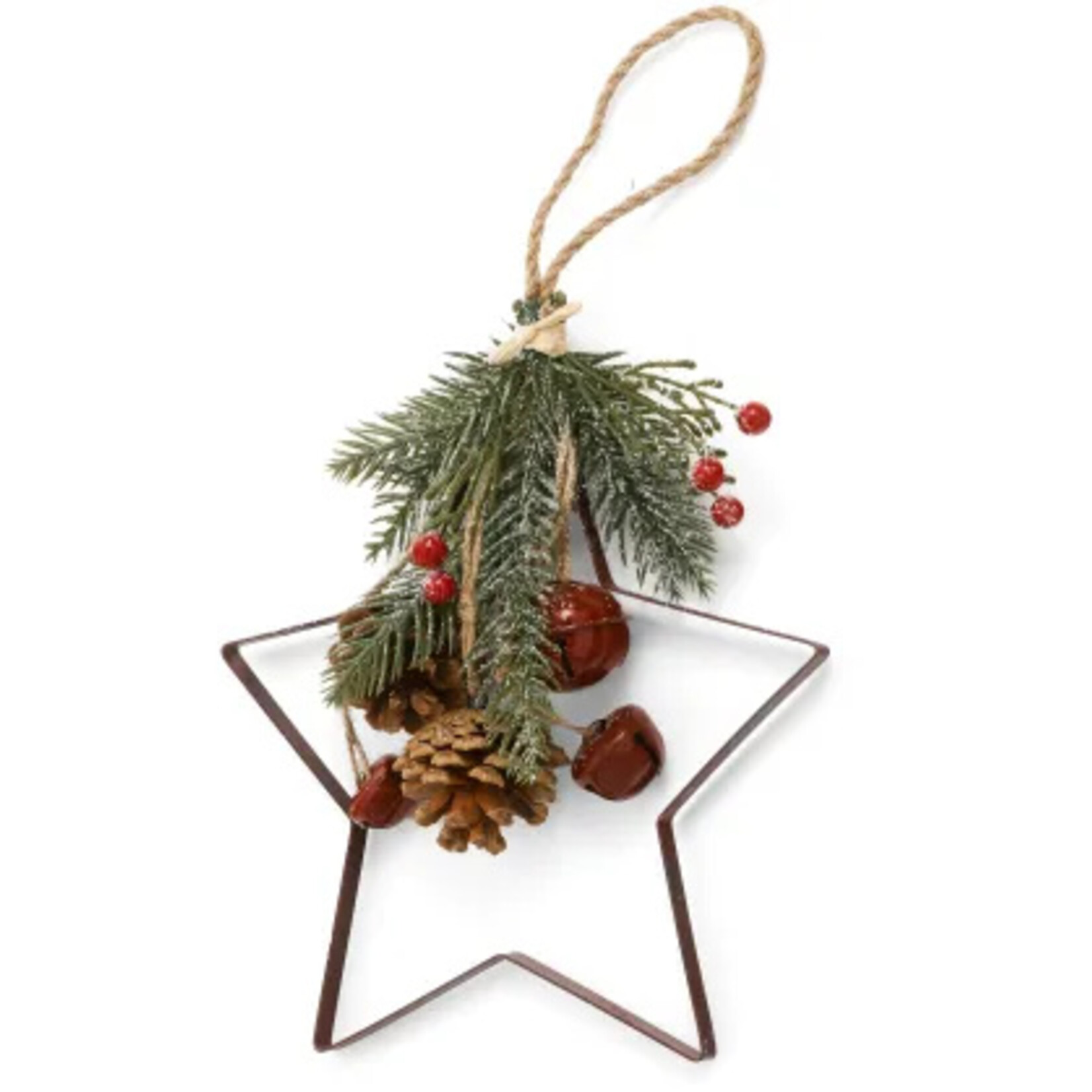 Star and Hanging Bells Ornament