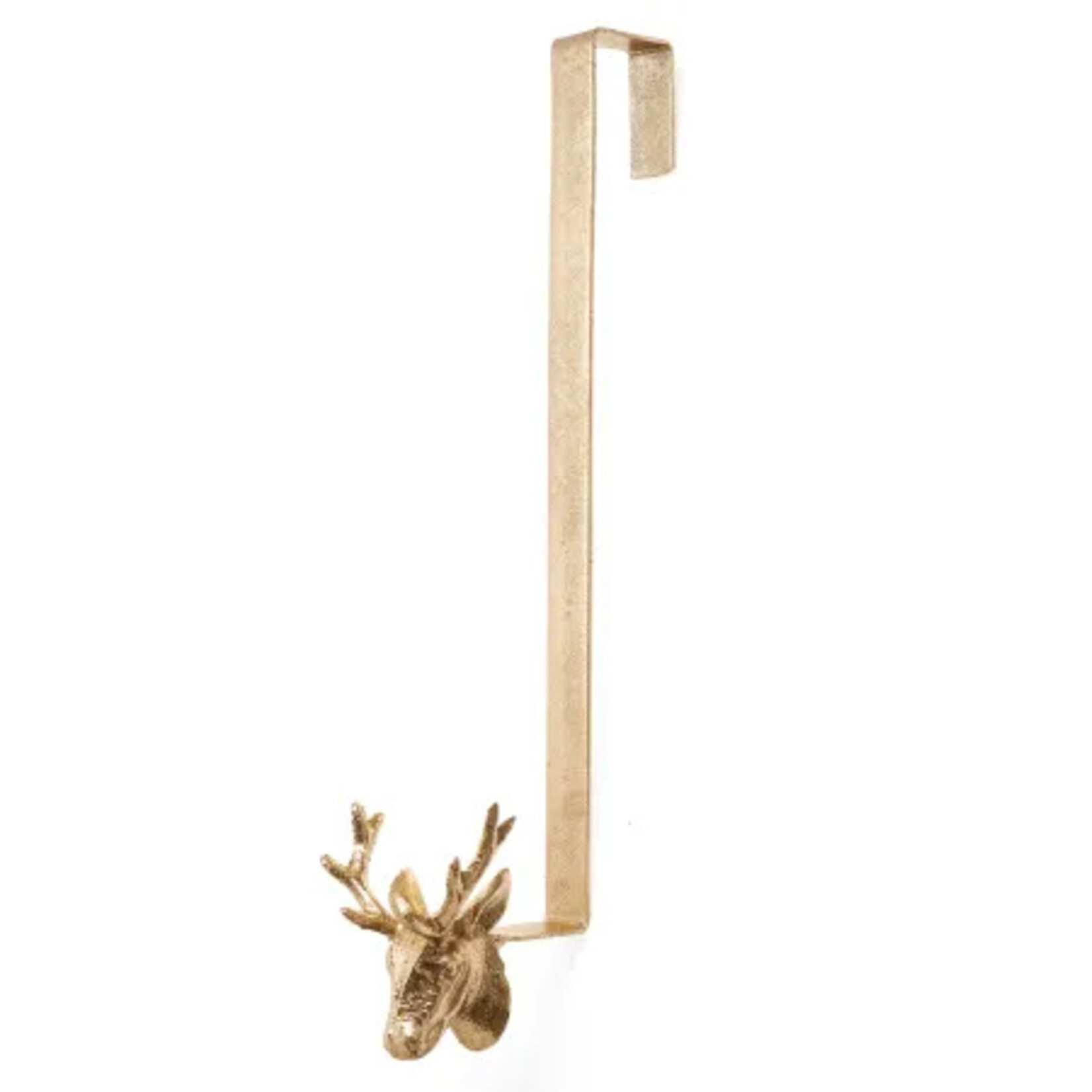 Iron Xmas Wreath Hanger- Deer