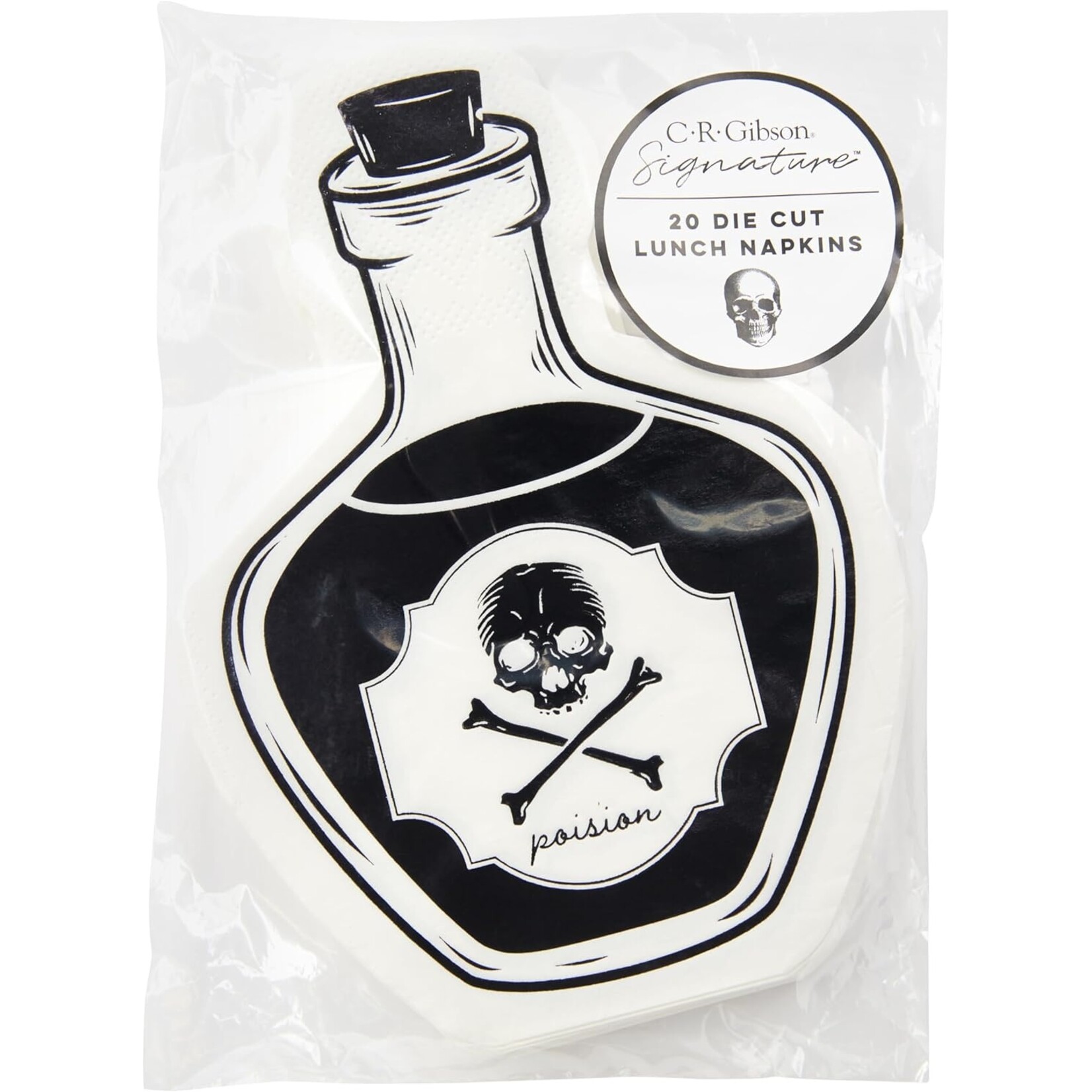 CR Gibson Apothecary Halloween Lunch Napkins