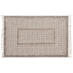 Now Designs Plaza Block Print Rug 4' X 6'