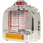 Deer Park Diner Jukebox Tabletop Radio- Silver