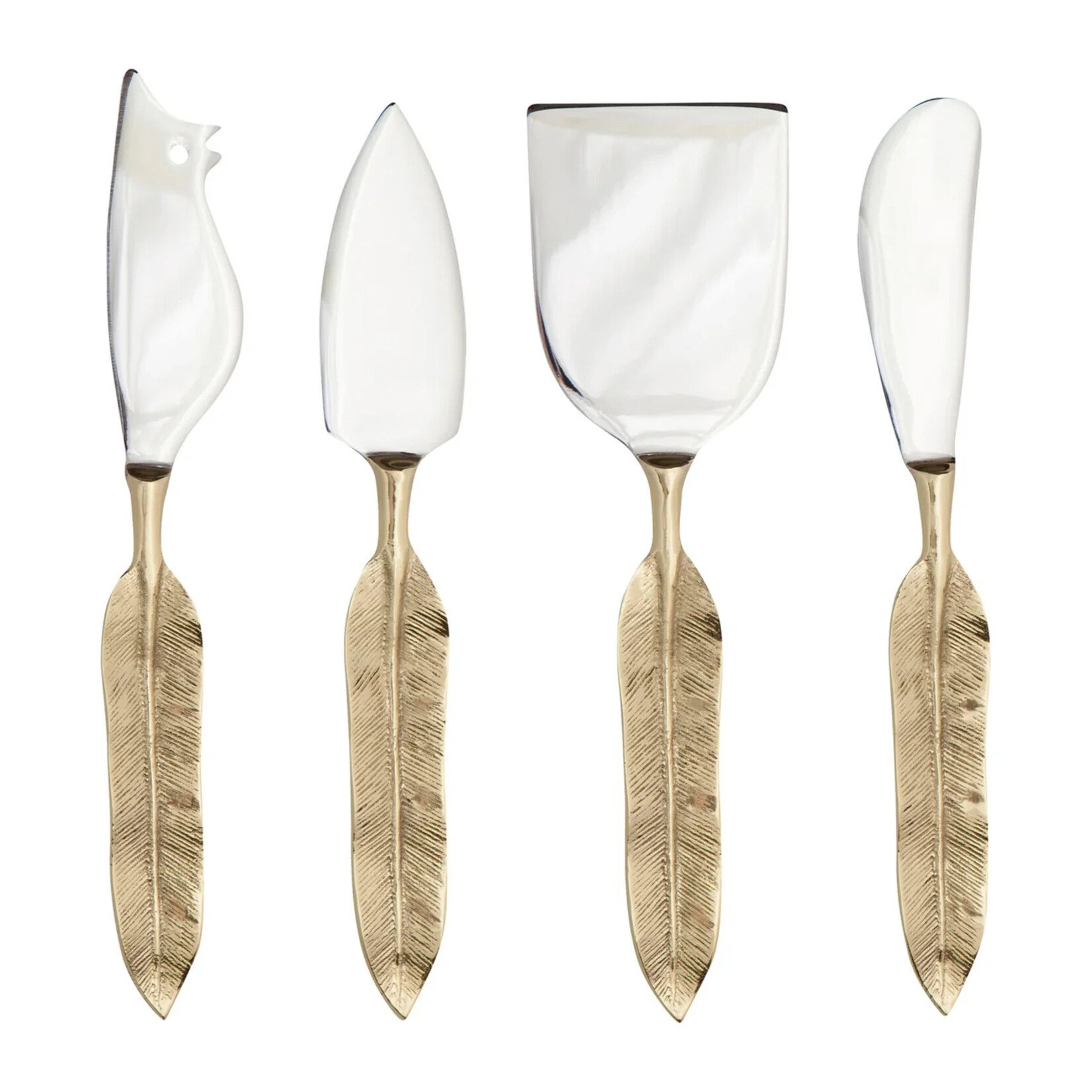 Now Designs Plume Cheese Knives SET OF 4