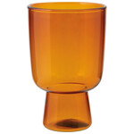 Now Designs Pedestal Glass- 11 oz. Amber