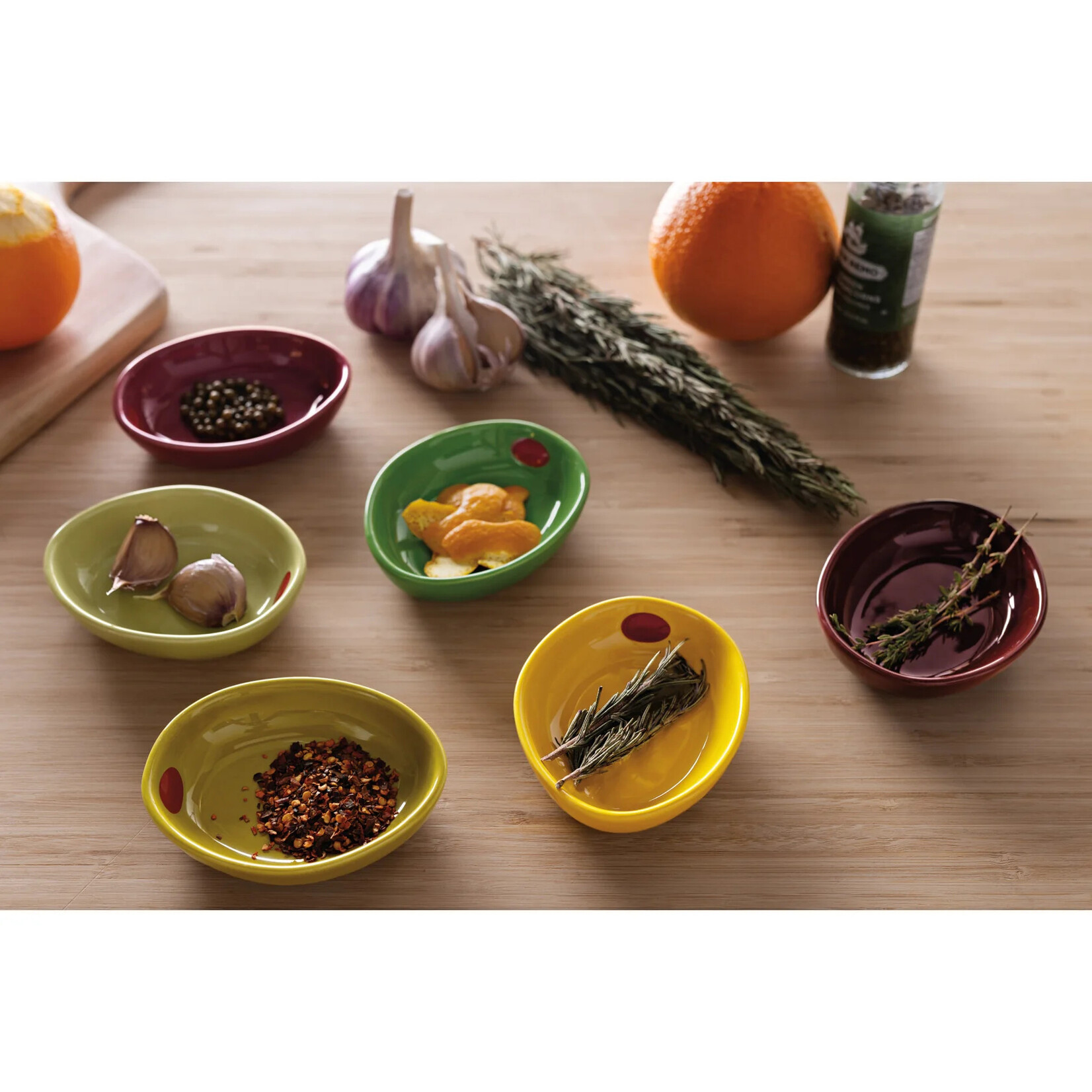 Now Designs Olives Shaped Pinch Bowls SET OF 6