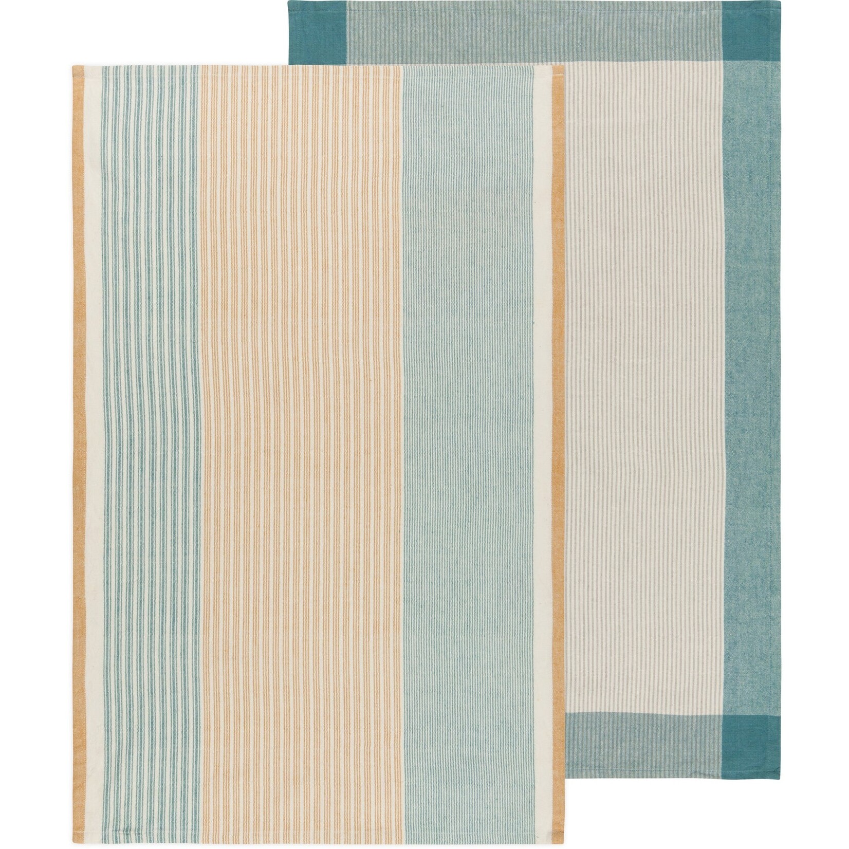 Now Designs Lagoon Array Stripe Dish Towel SET OF 2