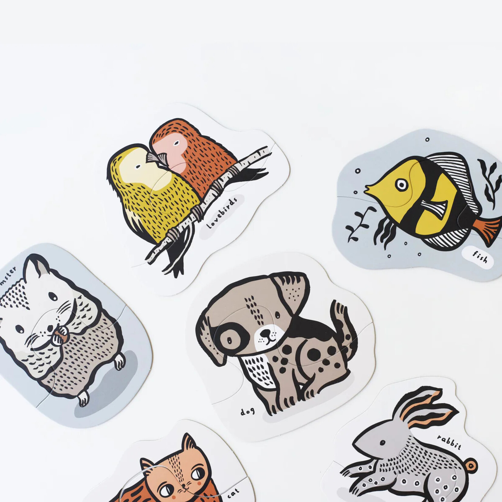 Wee Gallery Beginner Puzzle- Pets