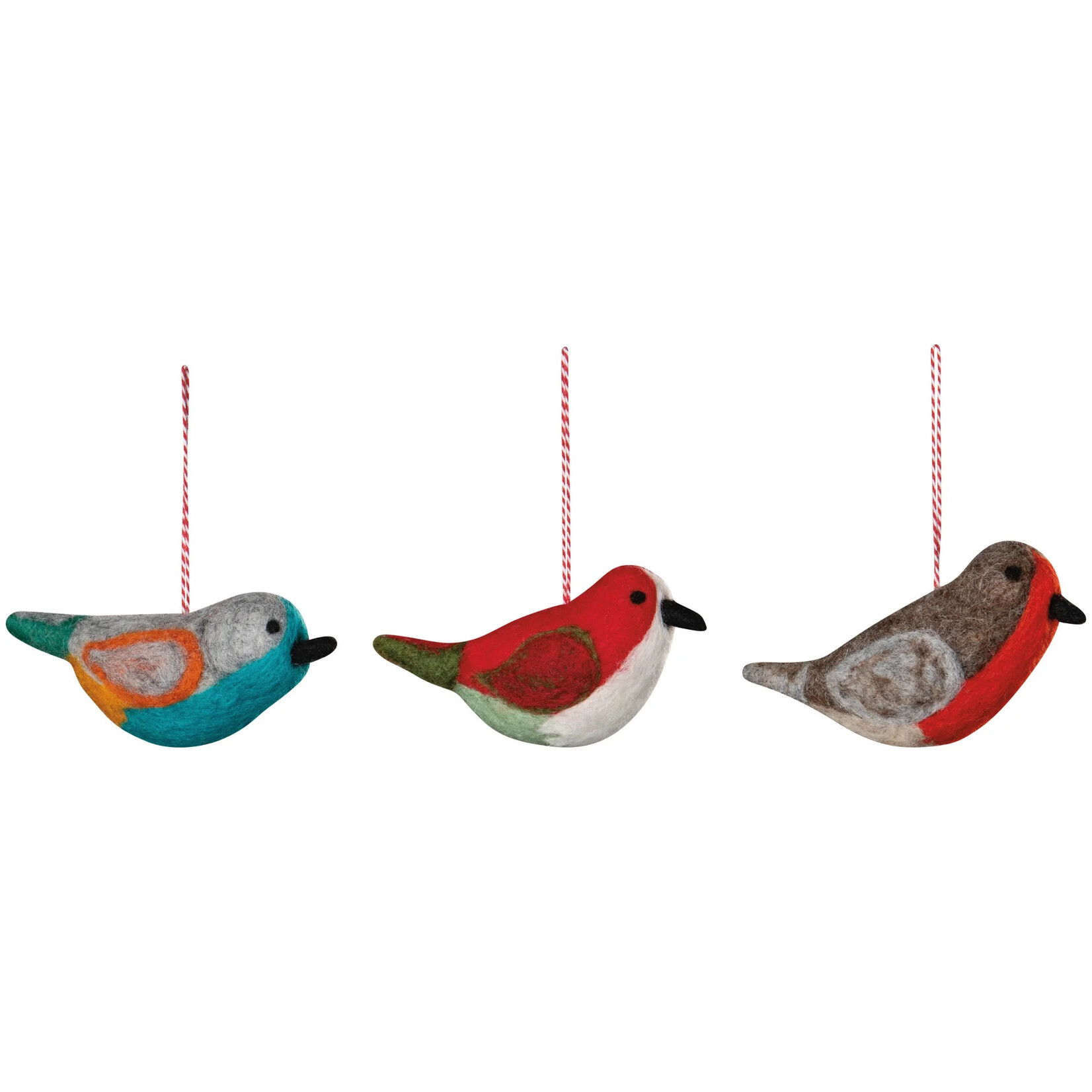 Now Designs Felt Bird Holiday Ornament