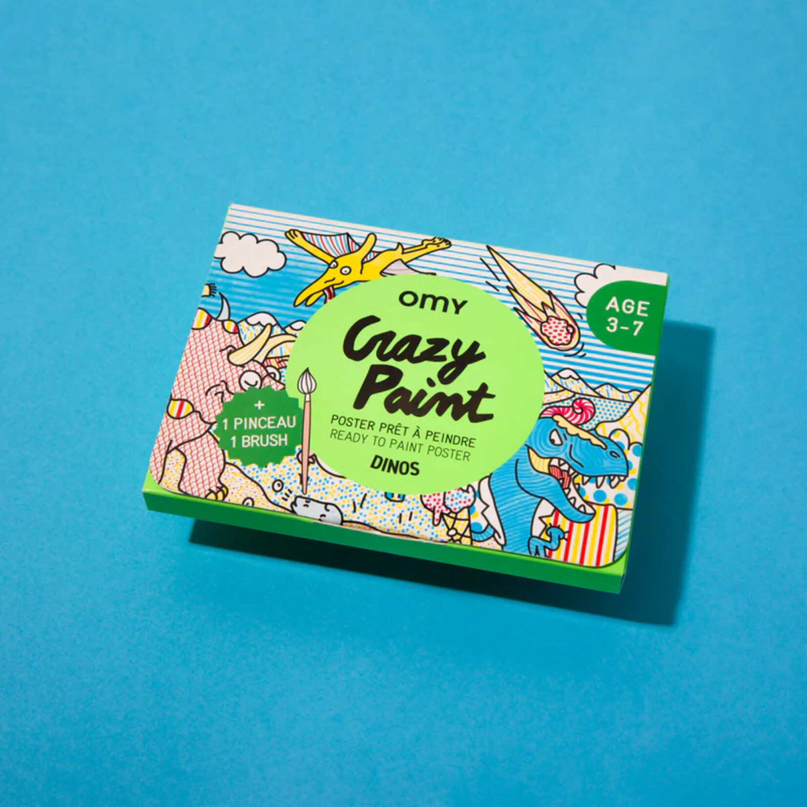 Dinos Paint Activity w/ Water Paintbrush
