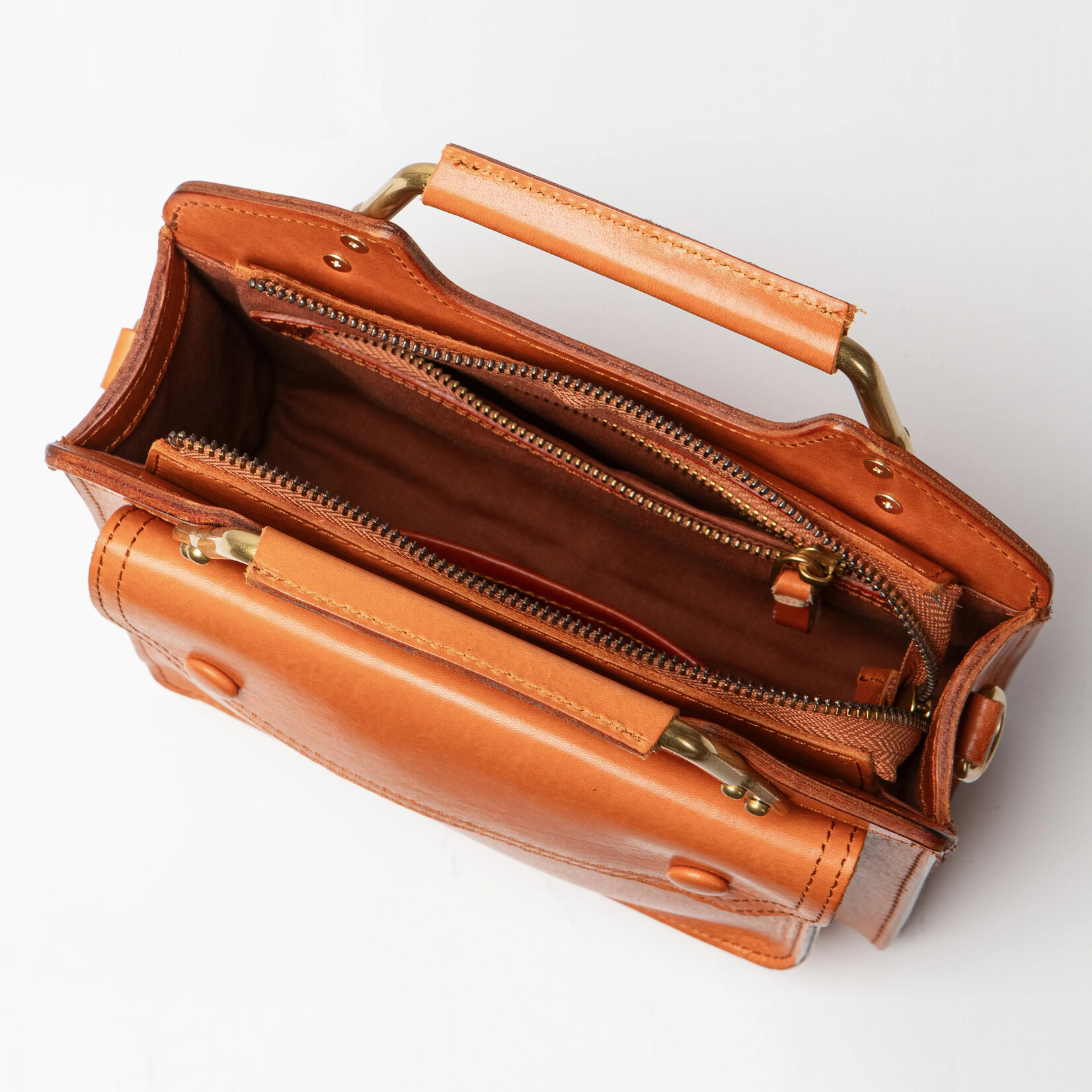 UPPDOO Neo Retro Small Crossbody- Tan