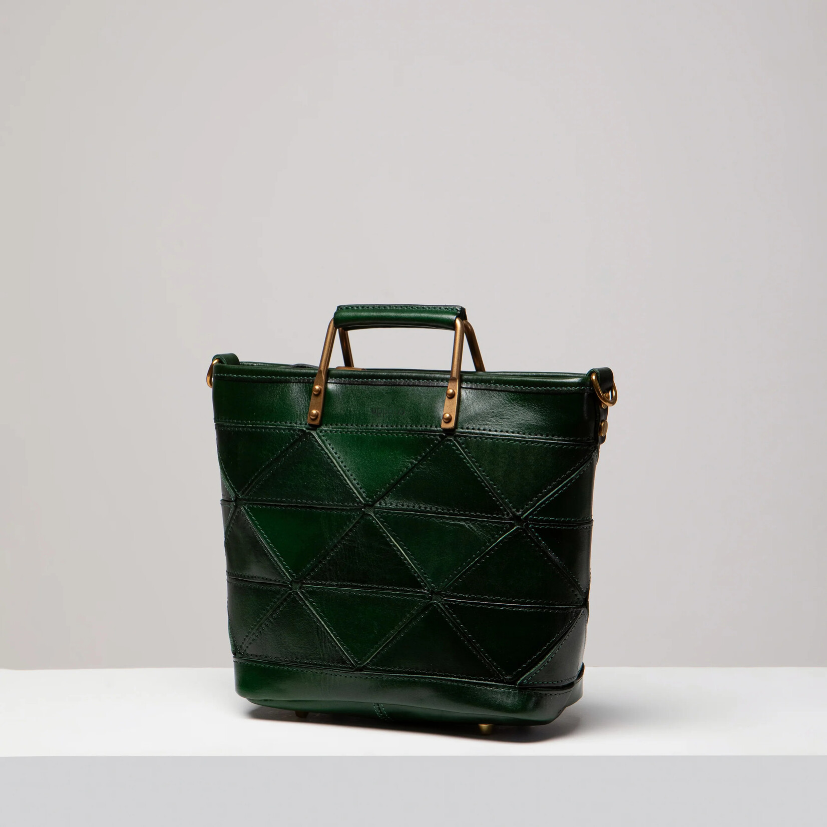 UPPDOO Origami Small Tote- Hunter Green