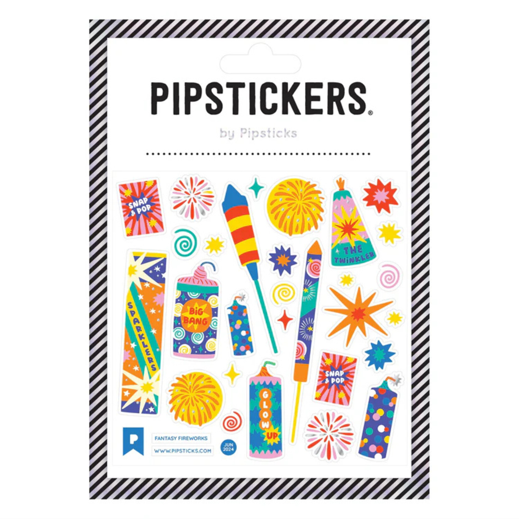 Pipsticks Fantasy Fireworks Stickers