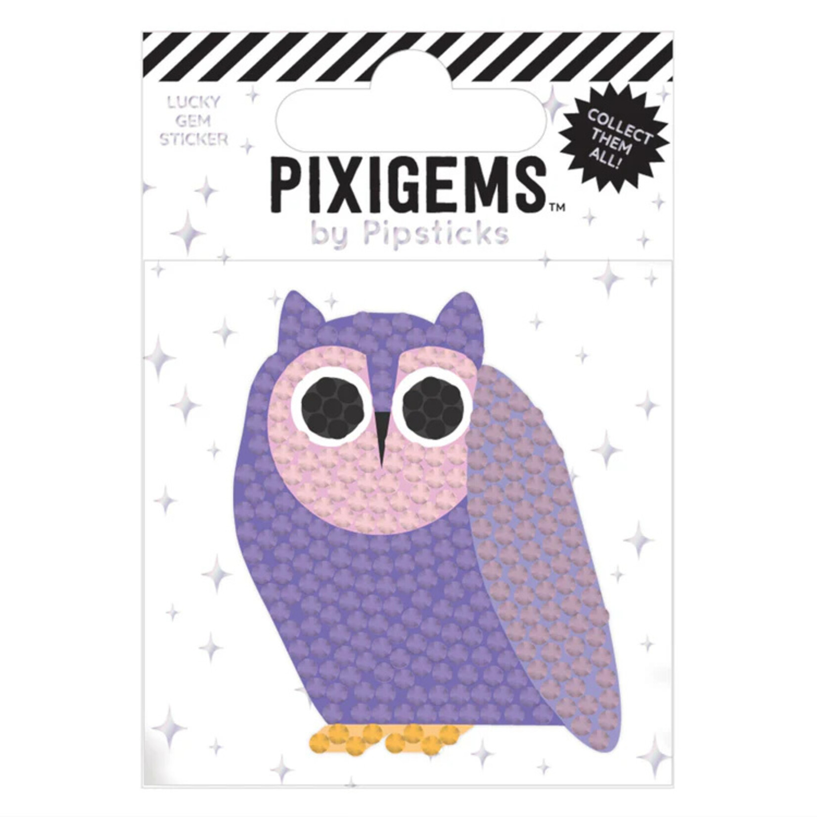 Pipsticks Olly Owl Pixigem Sticker