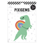Pipsticks Tiki T-Rex Pixigem Sticker