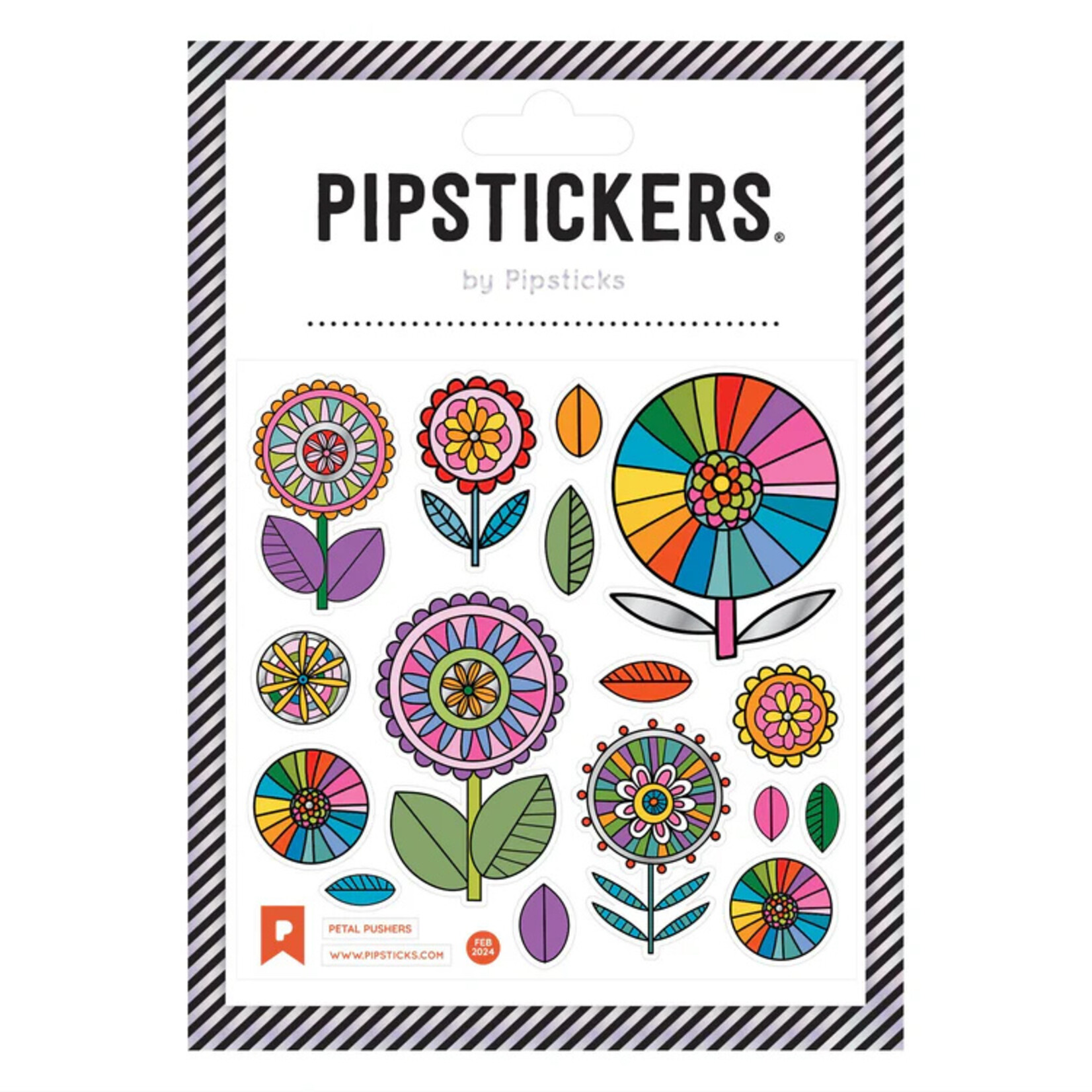 Pipsticks Petal Pushers Stickers