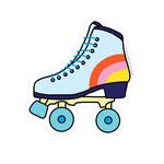 Pipsticks Retro Skate Vinyl Sticker