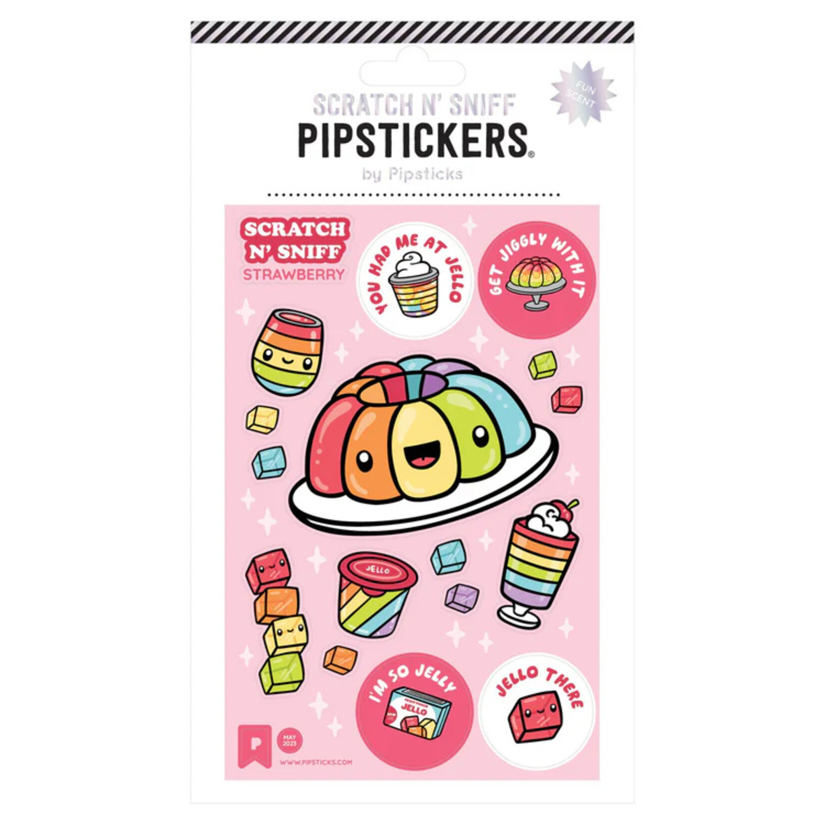 Pipsticks I'm So Jelly Scratch 'n Sniff Stickers