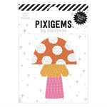 Pipsticks Minnie Mushroom Pixigem Sticker