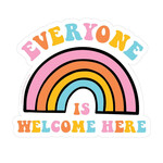 Pipsticks Everyone Is Welcome Here Vinyl Sticker
